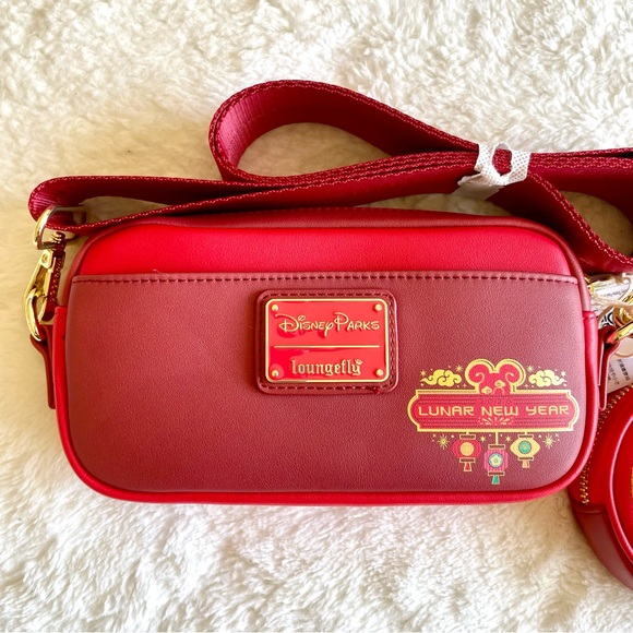 Disney Parks x Loungefly Lunar New Year Crossbody Bag & Coin Purse - Picture 3 of 6